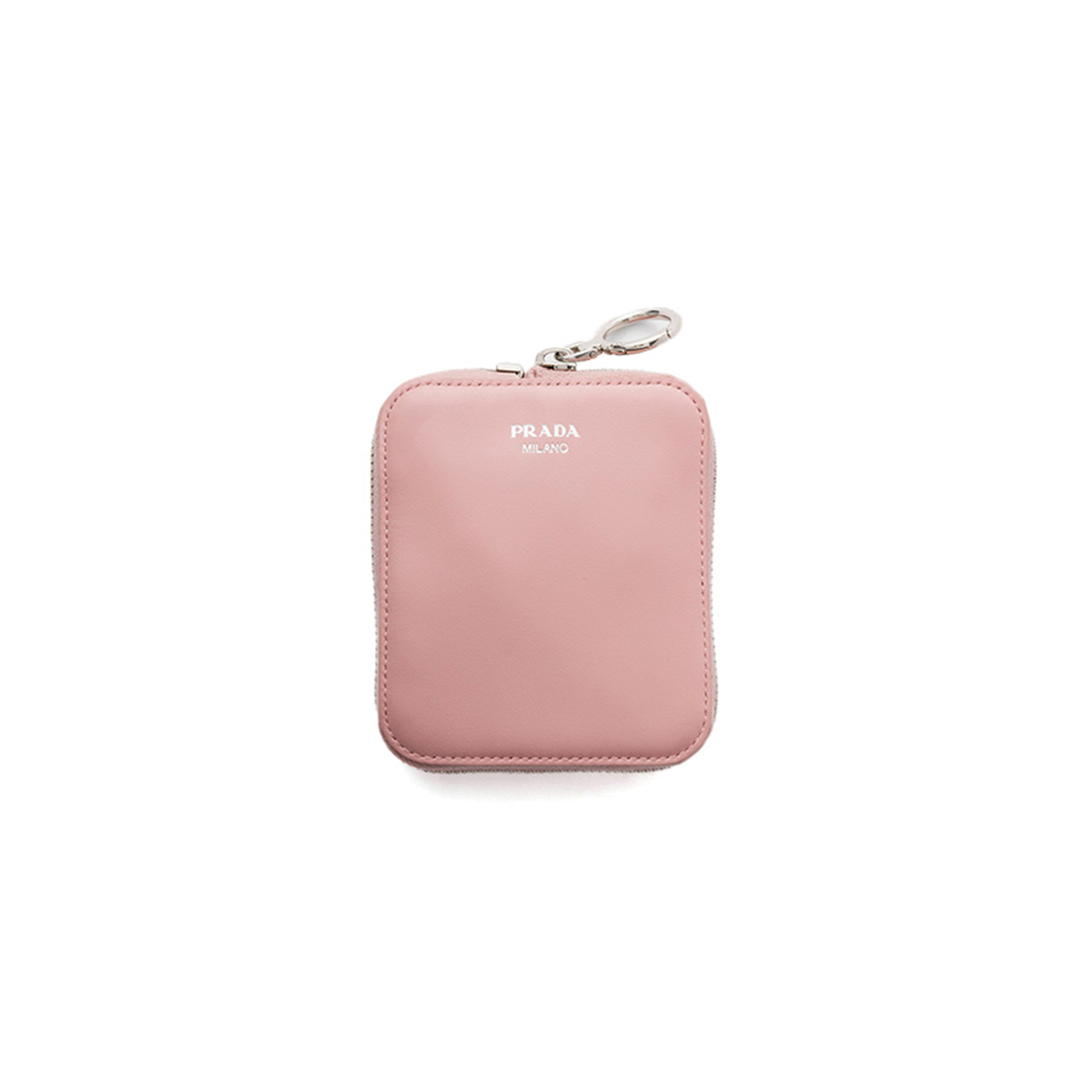 PRADA RE-NYLON AND LEATHER FOLDABLE MINI DUFFEL BAG 1TT348 (11.5*10cm)